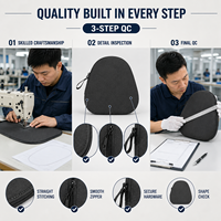 Étui de transport rigide en EVA pour casque, sac de rangement en tissu gris imperméable, étui de voyage portable et protecteur