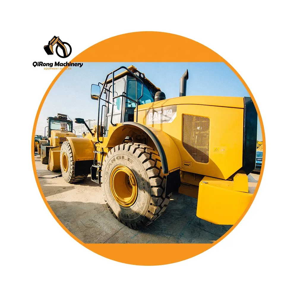 Parça caterpillar 950gc ile caterpillar 950 kazıcı yükleyici traktör cat 950 gc skid nokta dönüşlü yükleyici