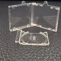 Vente en gros de porte-clés CD en acrylique Kpop Music Charms DIY Anime Mini Album Vinyl Record Box Porte-clés