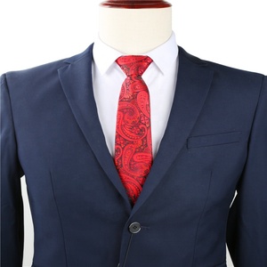 Ensemble cadeau avec Logo personnalisé pour homme, bas <span class=keywords><strong>de</strong></span> gamme, couleur <span class=keywords><strong>bordeaux</strong></span>, 100% <span class=keywords><strong>soie</strong></span>, cravates, 3 pièces - Product Image 6