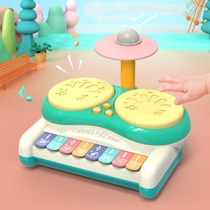 Wholesale Children Education 8-Key Electronic <b>Keyboard</b> Drum Toys Piano Drum Musical Instruments Toys - Product Image 6
