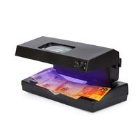 Détecteur de billets de banque portable Fengjin UV, détecteur de monnaie en plastique, prise murale 220V pour une vérification sécurisée des passeports