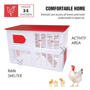 เล้าเล้าไก่พลาสติกระบายอากาศได้ดีขนาดใหญ่สำหรับใช้ในสวนไก่ - Product Image 6