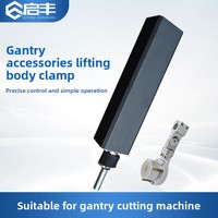 Machine de découpe CNC à double mode flamme-plasma, ensemble complet de découpe avec moteur pas à pas, portique et assemblage de levage à vis mère, garantie de 2 ans
