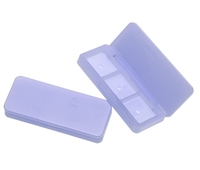Emballages personnalisés entièrement transparents en ABS pour fards à paupières et anticernes, avec bouchon à clapet, tubes en plastique imprimés en sérigraphie