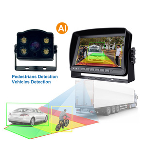Système de caméra de recul 2 voies haute performance pour camion AHD 1080P, vue complète arrière/côté, étanche, détection d'angle mort, <span class=keywords><strong>aide</strong></span> <span class=keywords><strong>au</strong></span> stationnement - Product Image 1
