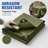 Bâche en vinyle robuste, stabilisée aux UV, imperméable et économique pour la couverture de cargaison de camion