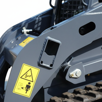 Mini-chargeuse compacte sur chenilles V1100, certifiée EPA