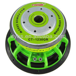 Subwoofer de voiture professionnel de 12 pouces, qualité supérieure, <span class=keywords><strong>2000</strong></span> watts, barre sonore forte, Subwoofer pour voiture d'occasion ou famille CT-1230 - Product Image 6