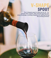 Nouveau design personnalisable, bouchon de bouteille de vin en silicone de qualité alimentaire réutilisable, bec verseur en V, écologique, respirant, pour le stockage