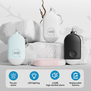 Alarme de sécurité anti-attaque sonore pour femmes 130db porte-clés d'urgence personnel avec certification RoHS - Product Image 3