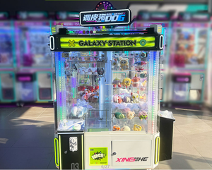 Machine à grue d'arcade multijoueur à pièces Grabber Blind Box Island Machine - Product Image 1