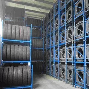 إطارات فولاذية قابلة للطي بسعة كبيرة مخصصة مع إطار شاحنة مع مسحوق مغلفة رف تخزين OEM ODM - Product Image 3