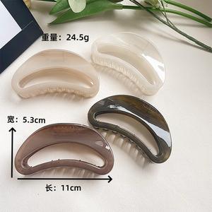 Paquete <span class=keywords><strong>de</strong></span> logotipo personalizado Pinzas <span class=keywords><strong>de</strong></span> pelo grandes para rizos y todo tipo <span class=keywords><strong>de</strong></span> pelos-Pinzas curvas con mandíbulas fuertes para niñas, Damas - Product Image 2