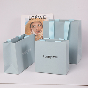 SUNNY PACK Emballage de luxe pour vêtements avec sacs en papier personnalisés, boîtes, étiquettes suspendues, cartes et accessoires de marque - Product Image 4