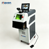 Machine de soudage laser IGBT de luxe 300W pour l'usine de bijoux en or et en argent en Allemagne