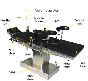 Производитель прямых продаж Электрический хирургический стол с полным набором стилей и многофункциональный операционный стол - Product Image 4