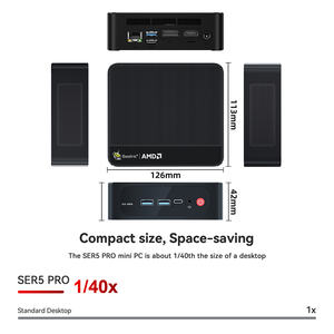 32GB/1TB AMD R7 <span class=keywords><strong>5850U</strong></span> 4,4 GHz Mini PC Beelink SER5 PRO 8C/16T 2000MHz Soporte de gráficos DP 3 pantallas - Product Image 6