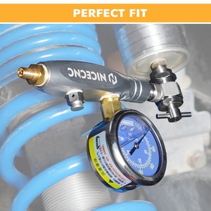 Kit de Herramientas de Llenado de Nitrógeno NICECNC de 600 PSI para Válvula Schrader de Amortiguador para Motocicletas KTM, Honda, Yamaha, Suzuki, <span class=keywords><strong>BMW</strong></span>, Aprilia, UTV, ATV - Product Image 2