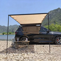 Auto-Dachgepäckträger Seitenmarkise Hochbelastbar für SUV Pickup Truck Overland Camping Schattenunterstand Zelt