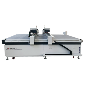 Độ chính xác cao tự động bánh răng da máy cắt <span class=keywords><strong>CNC</strong></span> rung dao 50mm Độ dày vật liệu giày/ghế sofa/Áo khoác da - Product Image 2