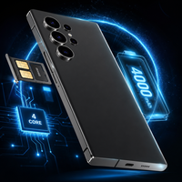 Smartphone de jeu S24 Ultra 6,8 pouces à écran 2K, Android 15, 4G débloqué, double suivi LTE CDMA WCDMA, le plus vendu