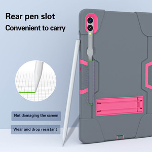 Étui de <span class=keywords><strong>protection</strong></span> antichute pour tablette Samsung Galaxy Tab S10 <span class=keywords><strong>Plus</strong></span> SM-X820 <span class=keywords><strong>S9</strong></span> <span class=keywords><strong>Plus</strong></span> S9FE <span class=keywords><strong>Plus</strong></span> 12.4 avec béquille antichoc pour la sécurité des enfants - Product Image 3