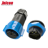 Connecteur étanche IP67 Jnicon M25 2- 22 broches 2+20 broches pour signal d'alimentation