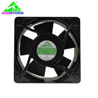 Ventilateur de refroidissement axial AC 150x150x50mm 110V 220V, ventilateur de ventilation à double roulement à billes à haut débit d'air pour armoire de machine à souder