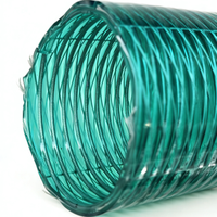 Tuyau flexible en PVC transparent Huachen renforcé avec fil d'acier hélicoïdal, résistant à la chaleur, avec protection UV et service de découpe