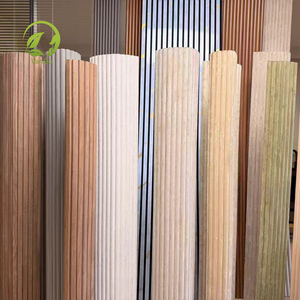 Panneaux acoustiques en feutre <span class=keywords><strong>noir</strong></span> pour animaux de compagnie, lattes en bois, panneaux acoustiques pour studio d'enregistrement, salle de cinéma, système de revêtement mural - Product Image 3