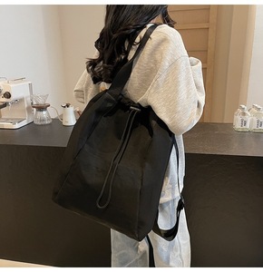 RUIQUWIN Mochilas con Cordón Ajustable Unisex, Transpirables, de Gran Capacidad, con Cierre, para Viajes, Deportes, Yoga, Gimnasio - Product Image 3