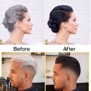 <span class=keywords><strong>Shampoo</strong></span> <span class=keywords><strong>Tinta</strong></span> per Capelli Private Label 3 in 1, Professionale, Naturale e Biologico, Colore Nero a Lunga Durata - Product Image 2