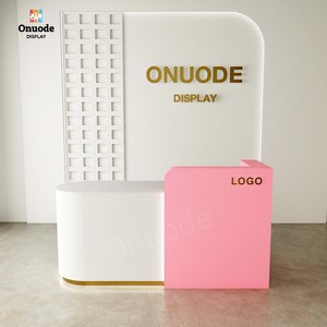 Hot Bán Bàn Tiếp Tân Hiện Đại Cho Khách Sạn Đầy Màu Sắc Truy Cập Cho Các Cửa Hàng Quần Áo Vẻ Đẹp Salon Thủ quỹ Truy Cập - Product Image 5