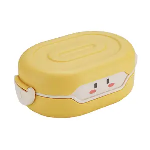 780ml Portable Bento Lunch Boxes Plastic for School kids Insulation Leak-proof Function