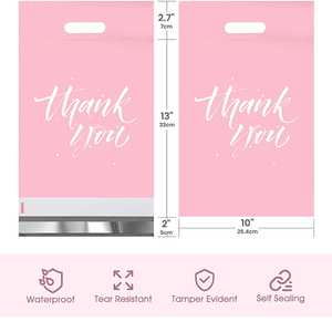 Túi Gửi Thư Chuyển Phát Nhanh Chống Thấm Nước Túi Poly Vận Chuyển Túi Gửi Thư Poly In Logo Theo Yêu Cầu Có Tay Cầm - Product Image 5