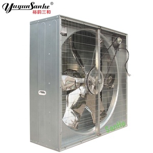 Pale montate a parete in acciaio inox avicolo azienda agricola aria ventola di scarico 220V/380V AC OEM sistema di ventilazione serra - Product Image 2