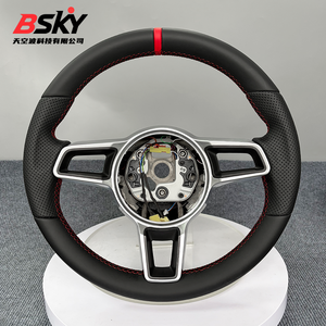 Volant de haute qualité pour <span class=keywords><strong>Porsche</strong></span> Cayenne Boxster Cayman 992 991 987 Panamera 718 911 997 985 981 Macan 718 970 958 - Product Image 1