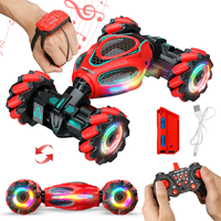 NOUVEAU 1611 PRO 2.4Ghz Voiture télécommandée 4x4 à l'échelle 1:18, véhicule de cascades, contrôle par montre, voiture RC pour enfants, cadeaux, 2 piles incluses