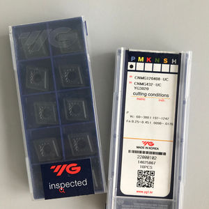 CNMG120408-UC YG3020 YGs Square CNC Carbide Insert Tungsten <b>Tool</b> OEM Customizable CNC <b>Lathe</b> Carbide Cutting Inserts 20mm Blade - Product Image 3