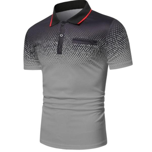 Polo homme sport décontracté de haute qualité pour le golf, coupe ajustée, idéal pour l'été et les activités de plein air, qualité supérieure, faible MOQ - Product Image 2