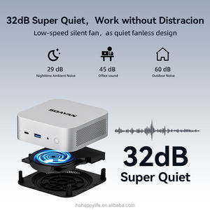 Potente Mini PC de Escritorio para Juegos, AMD Ryzen 7 8745HS, Windows 11, DDR5, SSD NVMe de 512 GB, Pantalla Triple 4K, Funcionamiento Silencioso - Product Image 1