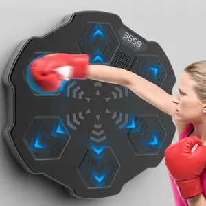 Portable Wall Music Boxing Machine Boxing Machine For Kids Adults With LED Bluetooth Music