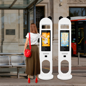 15.6 inch panada thiết kế tương tác ngoài trời LCD hiển thị màn hình quảng cáo không thấm nước Màn hình cảm ứng mini kiosk - Product Image 4