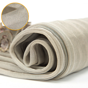 Malla de Fibra de Plata 100% Reductora de EMF, Cortina de Protección Contra la Radiación de Señales con Blindaje RFID, Tela de Gasa Tejida para Mosquitera - Product Image 3