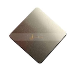 LL211 Rose Gold Sandblasted 300 Series Stainless Steel <b>Sheets</b> Matt Finish Decorative Cladding Plate Bending Cutting Welding - Product Image 6