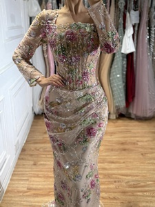 Serene Hill LA73552G Abito da Sera a Maniche Lunghe con Motivo Floreale per Matrimoni e Feste per Donne 2026 - Product Image 4