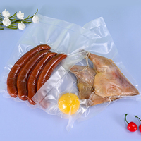 Sacs de conservation sous vide en nylon transparents thermoscellables personnalisés, qualité alimentaire, pour la conservation du poisson, des légumes, de la viande et des aliments