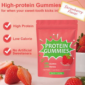 Gummies protéinés OEM en gros avec 17g de protéines par portion – Complément pratique de protéines de lactosérum pour le soutien musculaire - Product Image 3
