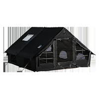 Tente de camping carrée gonflable Toppeak quatre saisons avec tissu Oxford, imperméabilisation du sol 2000-3000 mm, 2 portes